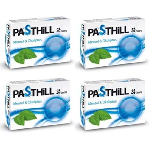 LEDA PASTHİLL PASTİL MENTOL&OKALİPTUS 24 LÜ