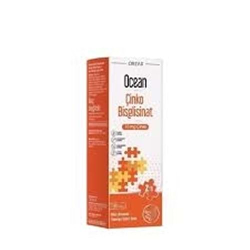OCEAN ÇİNKO BİSGLİSİNAT MUZ AROMALI 10 G 150 ML