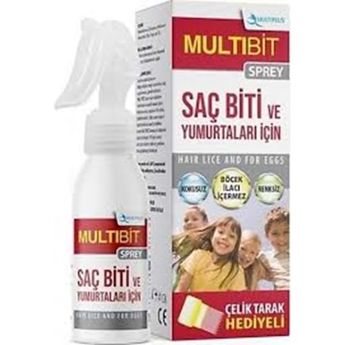 MULTIBİT BİT SPREY ÇELİK TARAKLI 100 ML.