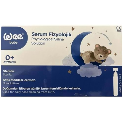WEE 639 BABY SERUM FİZYOLOJİK 5 ML 10 FLAKON
