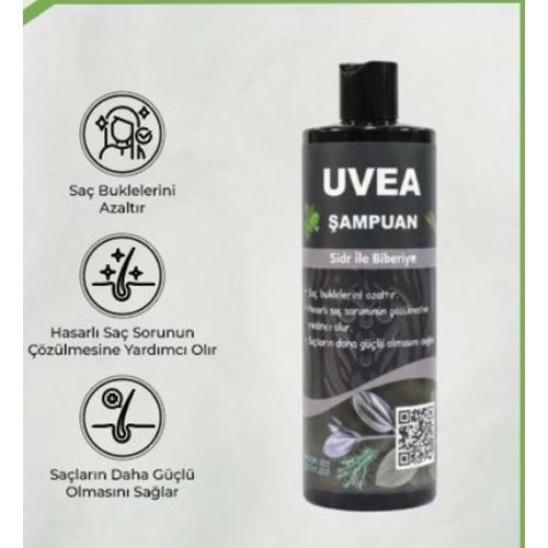 UVEA SİDR&BİBERİYE ŞAMPUANI 400 ML.