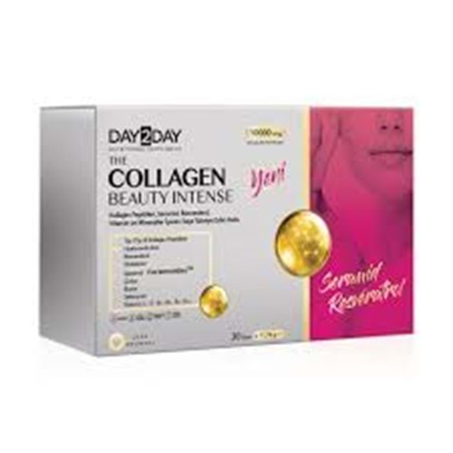 OCEAN DAY 2 DAY THE COLLAGEN ( KOLAJEN ) BEAUTY INTENSE 30 SAŞE ( ÇİLEK ) 6091
