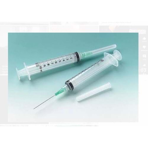 GENJECT ENJEKTÖR 10 CC YEŞİL (250 Lİ PAKET)