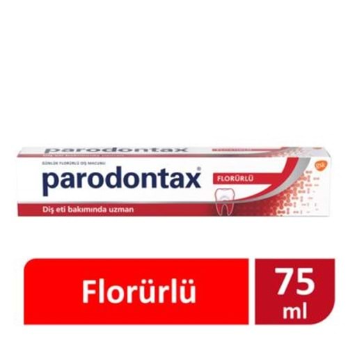 PARODONTAX DİŞ MACUNU GELİŞTİRİLMİŞ TAT FLORÜRLÜ 75 ML