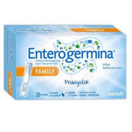 ENTEROGERMİNA FAMILY PROBİYOTİK 5 ML 20 FLAKON