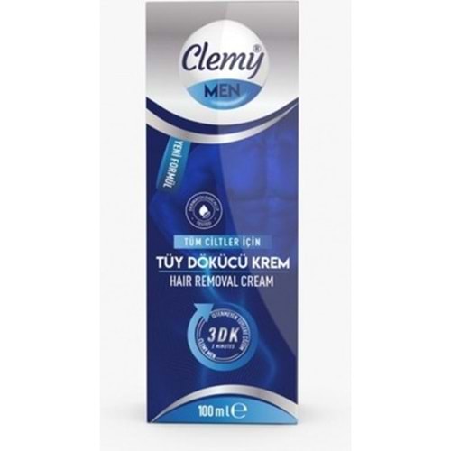 CLEMY TÜY DÖKÜCÜ KREM MEN TÜM CİLTLER 100 ML