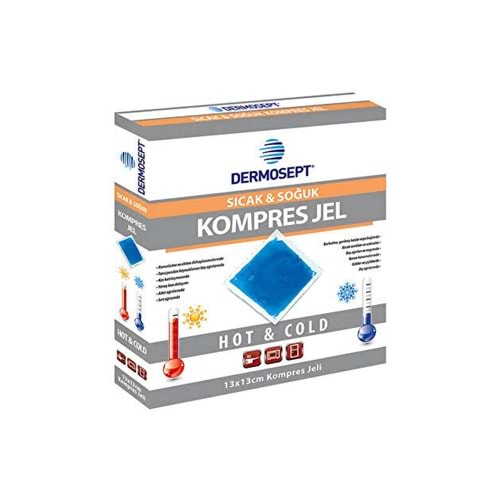 DERMOSEPT SICAK,SOĞUK TERMOJEL KOMPRES 13X13 CM