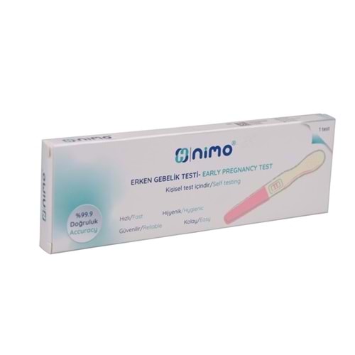 NİMO ERKEN GEBELİK TESTİ % 99.9 KESİN SONUÇ