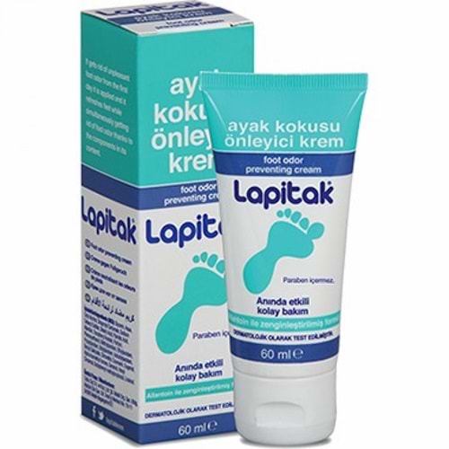 LAPİTAK AYAK KOKUSU ÖNLEYİCİ KREMİ 60 ML