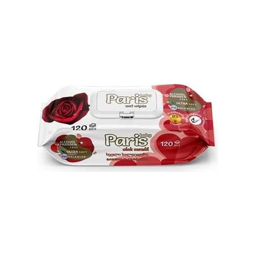ISLAK MENDİL PARİS BABY 120 Lİ