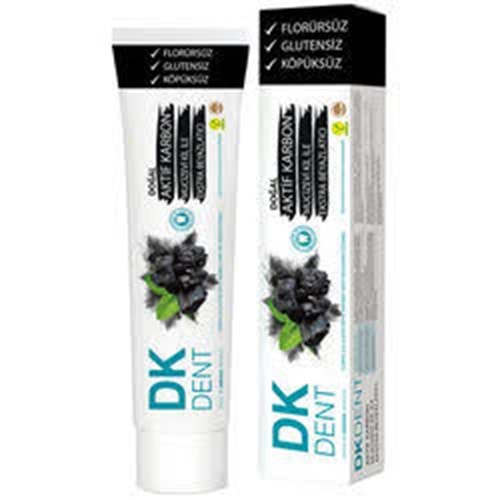 DERMOKİL DK DİŞ MACUNU AKTİF KARBON 75 ML.