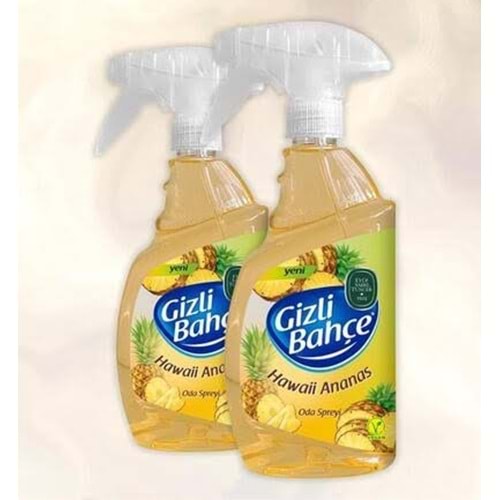 EYÜP SABRİ TUNCER GİZLİ BAHÇE ODA SPREYİ 500 ML ( HAWAİİ ANANAS )