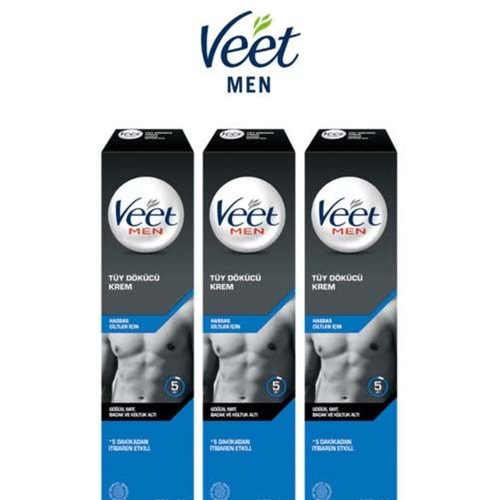 VEET MEN TÜY DÖKÜCÜ KREM HASSAS CİLTLER 100 ML