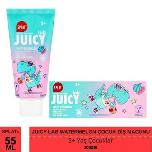SPLAT KİDS ÇOCUK WATERMELON DİŞ MACUNU 55 ML 3+YAŞ