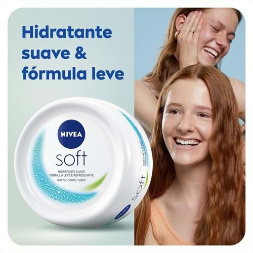 NİVEA SOFT EL VE CİLT KREM 100 ML. KAVANOZ