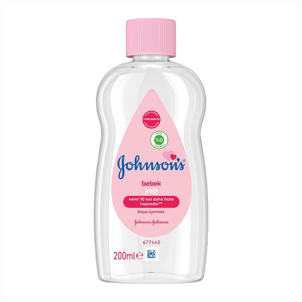 JOHNSON BEBEK YAĞI 200 ML.