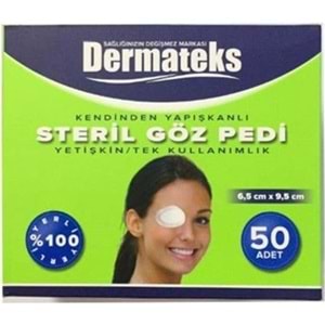 DERMATEKS GÖZ PEDİ YAPIŞKAN YETİŞKİN 50 Lİ