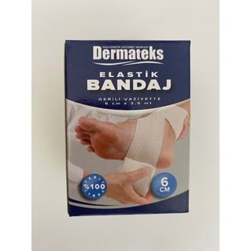 DERMATEKS ELASTİK BANDAJ 6 CM.