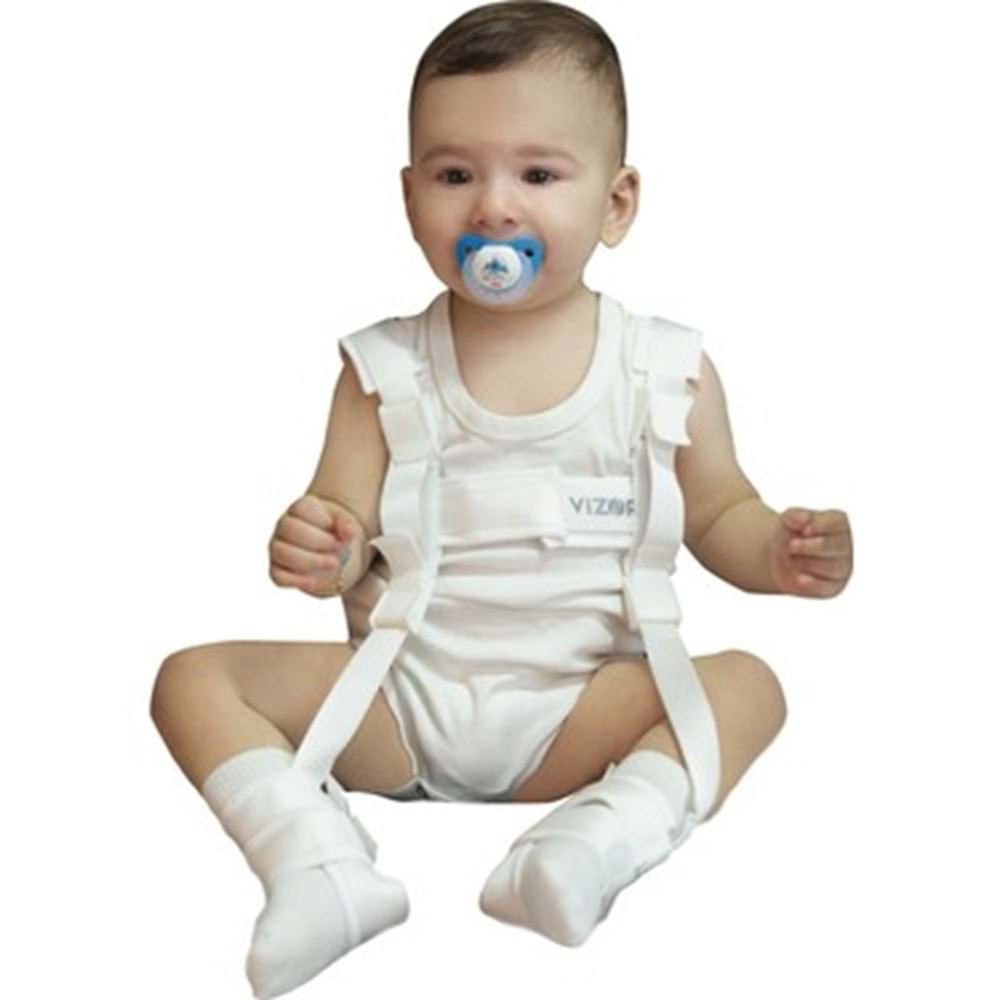 VİZOR ÇOCUK PAVLİK BANDAJI S,M