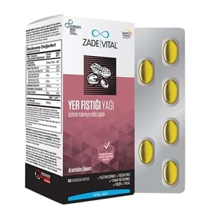 ZADE VİTAL YER FISTIĞI YAĞI 60 KAPSUL