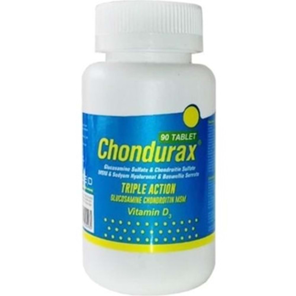 CHONDURAX GLUCOSAMİNE & CHONDROİTİN & MSM 90 TABLET