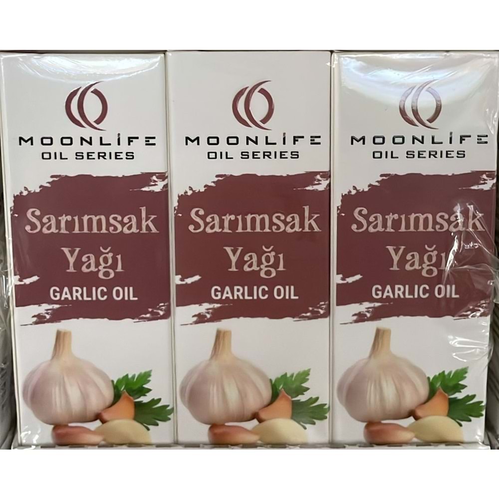 MOON LİFE DOĞAL SARIMSAK YAĞI 20 ML