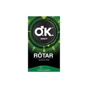 OKEY PREZERVATİF RÖTAR 10 LU