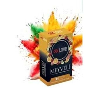 OXLOVE PREZERVATİF 10 LU ( MEYVELİ )