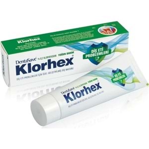 DENTASAVE KLORHEX % 0,2 KLORHEKSİDİN DİŞ MACUNU 75 ML ( DİŞ ETİ BAKIMI )