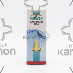 SERUM FİZYOLOJİK BURUN DAMLASI 20 ML NATURAX