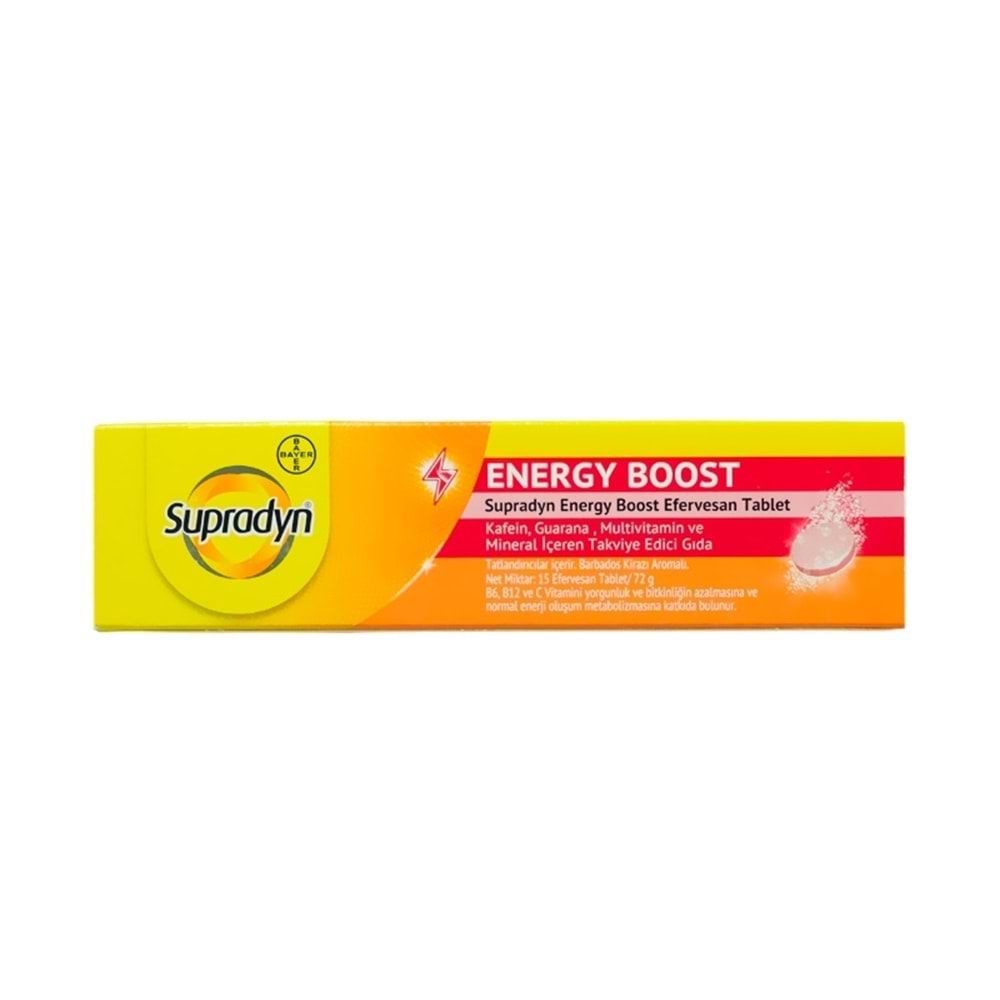 SUPRADYN ENERGY BOOST 15 EFERVESAN TABLET