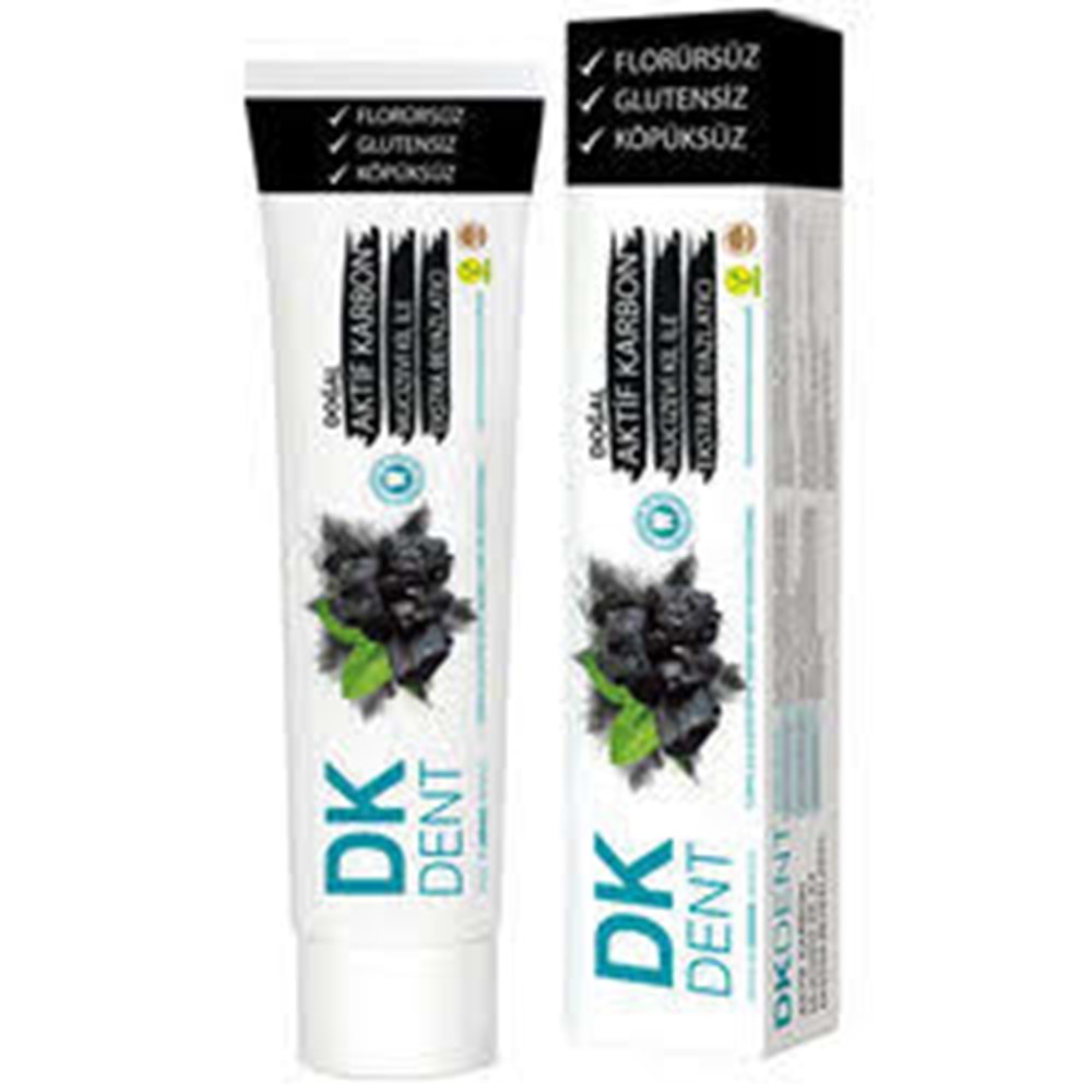 DERMOKİL DK DİŞ MACUNU AKTİF KARBON 75 ML.